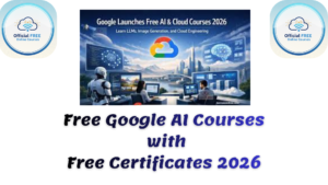 Google AI FREE Courses 2026