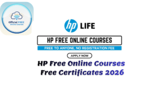 HP Free Online Courses with Free Certificates 2026