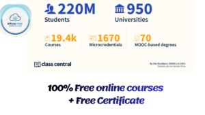 Free online courses + Free Certificate 2026