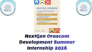 NextGen Orascom Development Summer Internship 2026