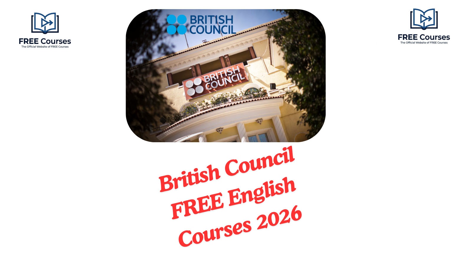 British Council FREE English Courses 2026