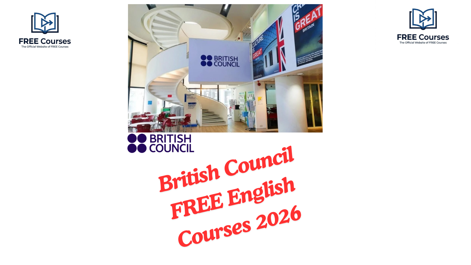 British Council FREE English Courses 2026