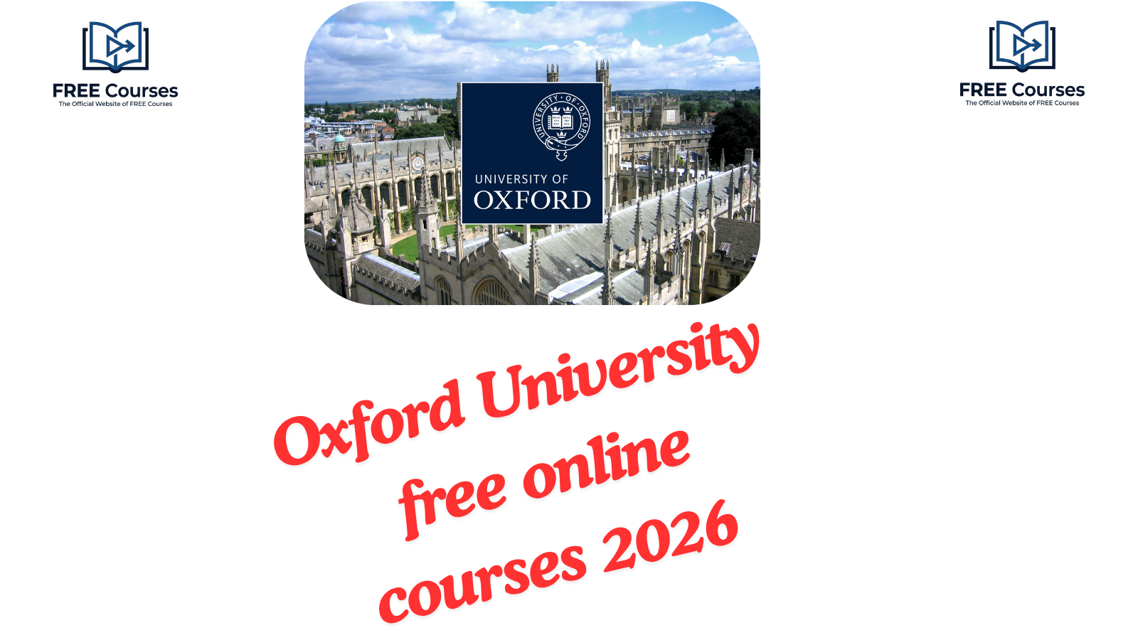 Oxford University free online courses 2026