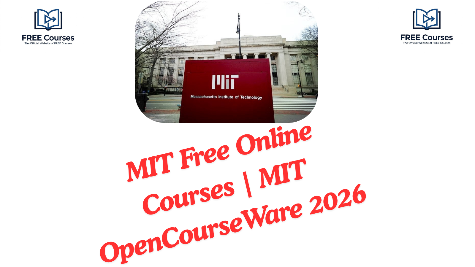 MIT Free Online Courses | MIT OpenCourseWare 2026