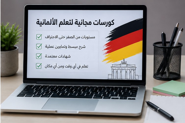 تعلم اللغة الألمانية من الصفر كورسات مجانية 2026