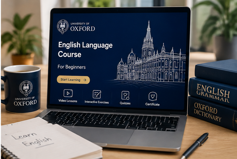 كورس انجليزي مجاني من جامعة أوكسفورد للمبتدئين 2026
