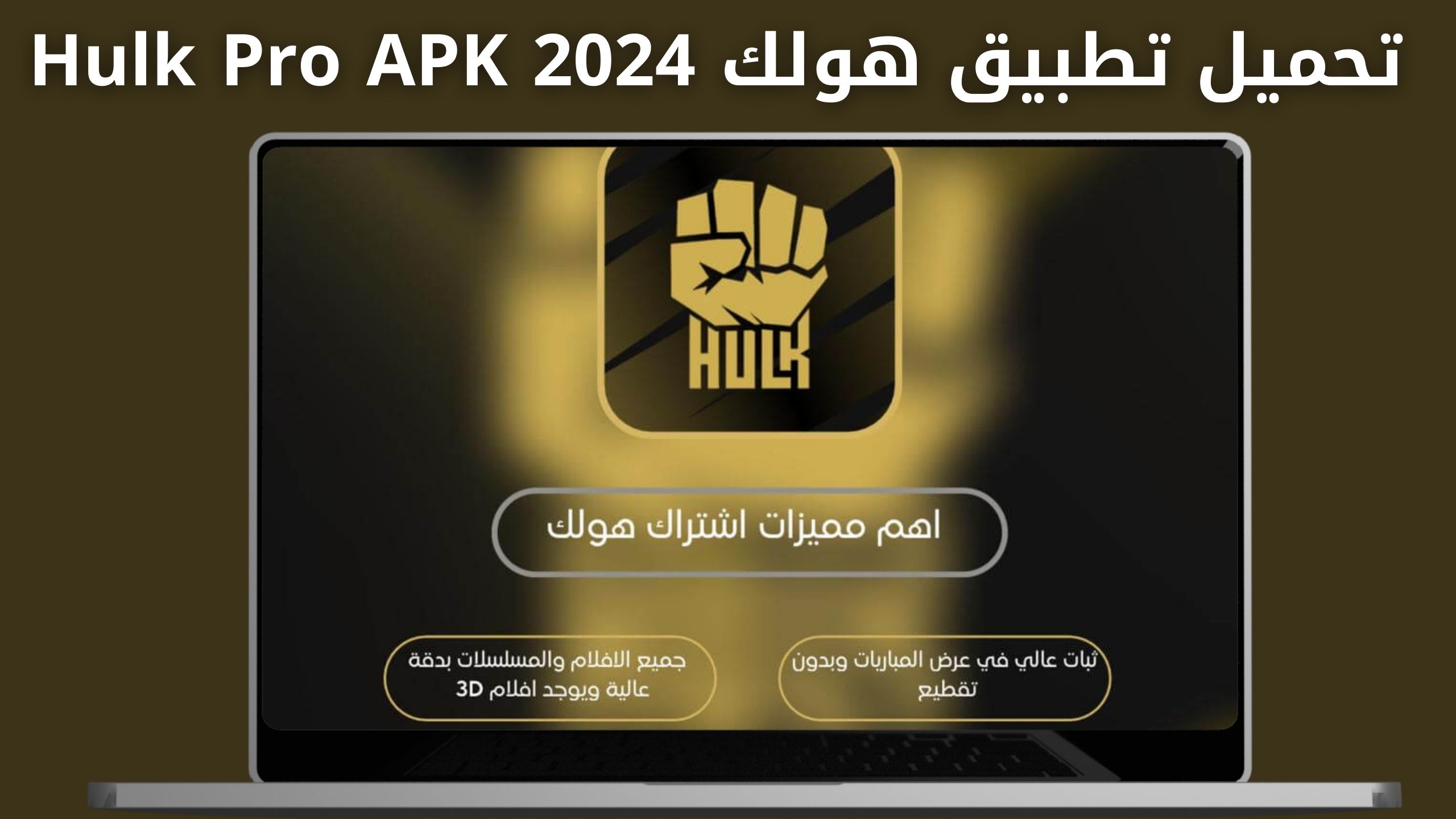 تحميل تطبيق هولك Hulk Pro APK للاندرويد و الايفون اخر اصدار 2024 مجانا