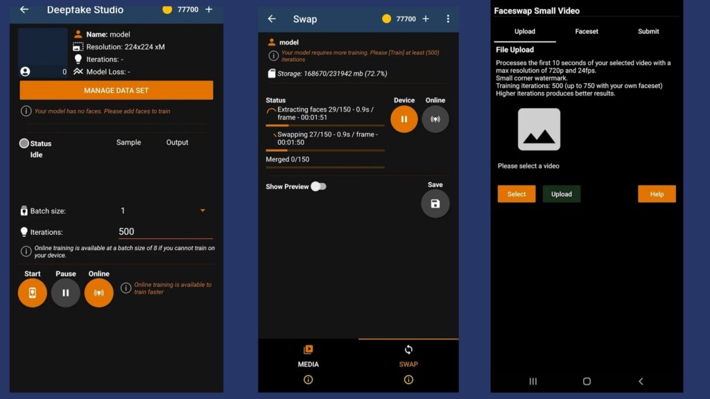 تحميل برنامج DeepFake مهكر 2024 لتغيير الوجوه في الفيديو للاندرويد والايفون اخر اصدار مجانا