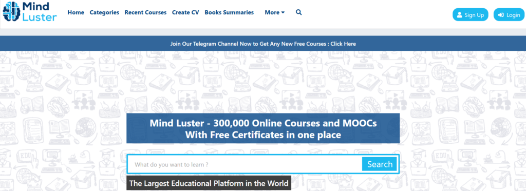 Free online courses with Free Certificate